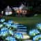 3Head Solar Hydrangea Lights LED Flower Garden Stake Outdoor Decor 3