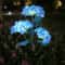 3Head Solar Hydrangea Lights LED Flower Garden Stake Outdoor Decor 7