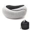 Snail Style Memory Foam Travel Neck Pillow Adjustable UShaped Support Cushion 6