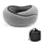 Snail Style Memory Foam Travel Neck Pillow Adjustable UShaped Support Cushion 7
