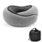 Snail Style Memory Foam Travel Neck Pillow Adjustable UShaped Support Cushion 7