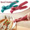 AntiScald Hot Plate Gripper Tongs MultiPurpose Kitchen Dish Lifter Clip 1