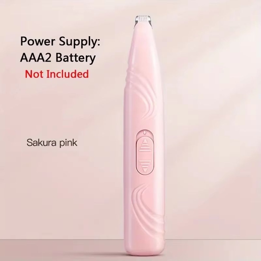 Mini Pet Hair Trimmer Clipper Precision Grooming Tool For Paws Eyes And Sensitive Areas 11