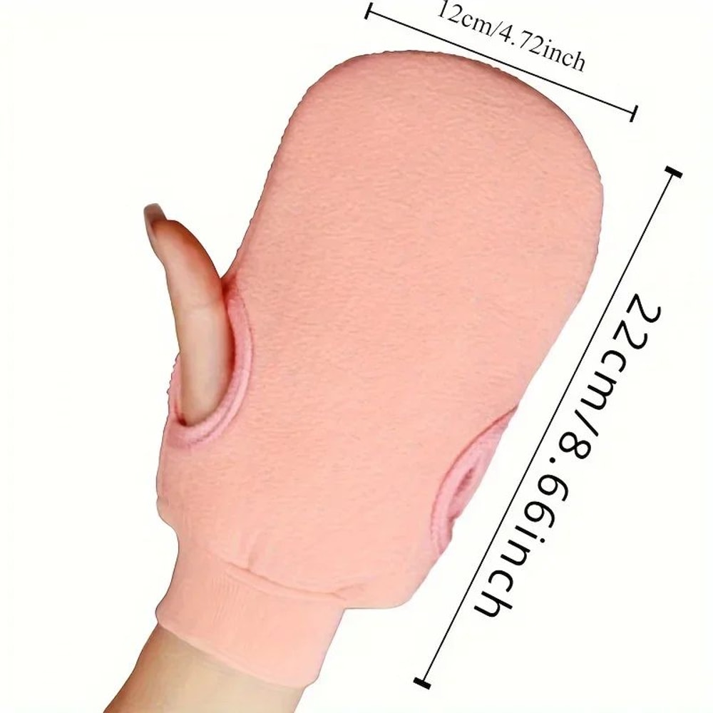 SilkTouch Exfoliating Shower Gloves For Deep Clean Skin Renewal 5
