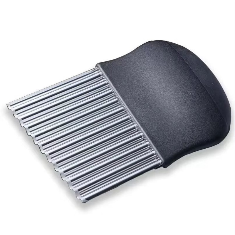 CrinklePro Stainless Steel Wave Knife For Decorative Cuts Fries 5