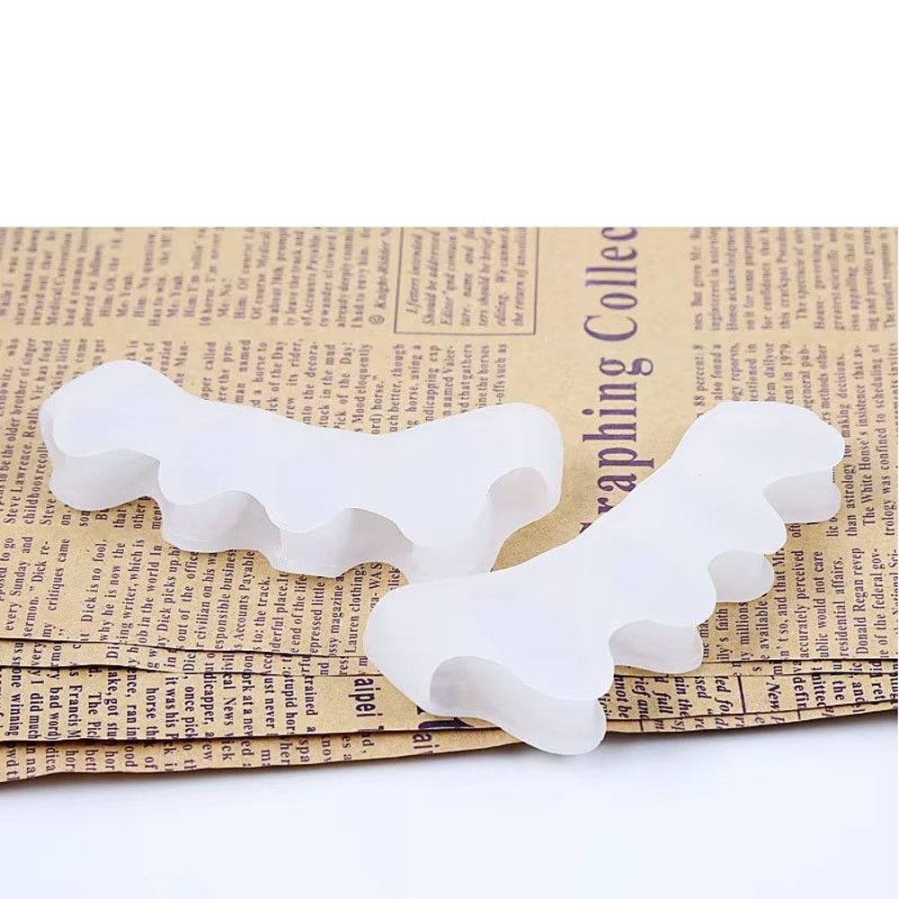 AlignEase Silicone Toe Separator For Bunion Relief Toe Straightening 9