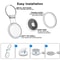 SecureTag Waterproof AirTag Holder Keychain Case For Pets Everyday Use 1
