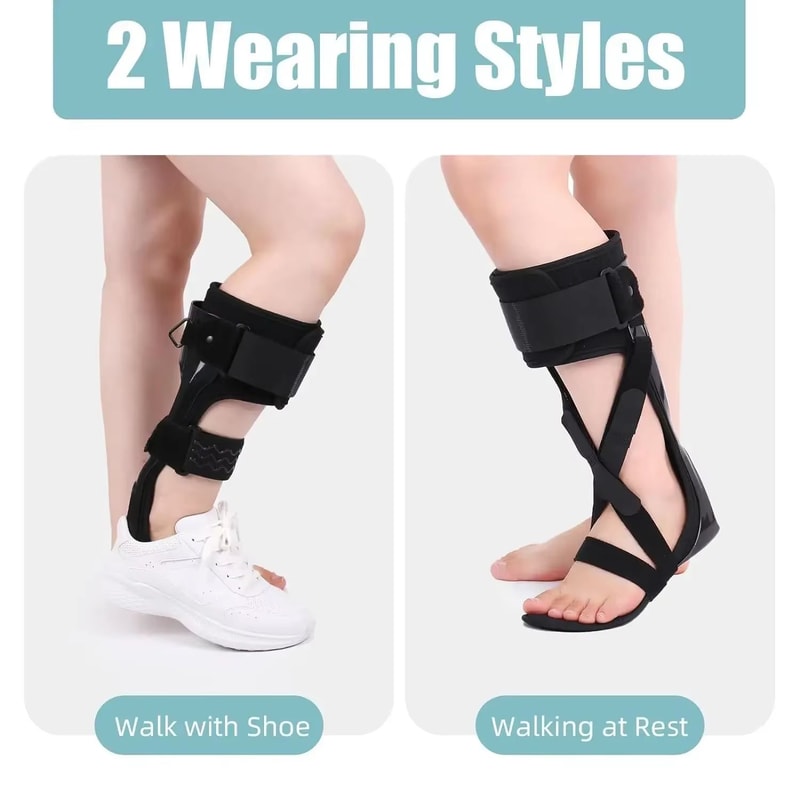 Adjustable AFO Foot Drop Brace For Walking Support And Mobility Recovery 3