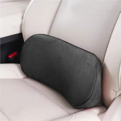 memory foam lumbar support cushion for car seat and back pain relief
