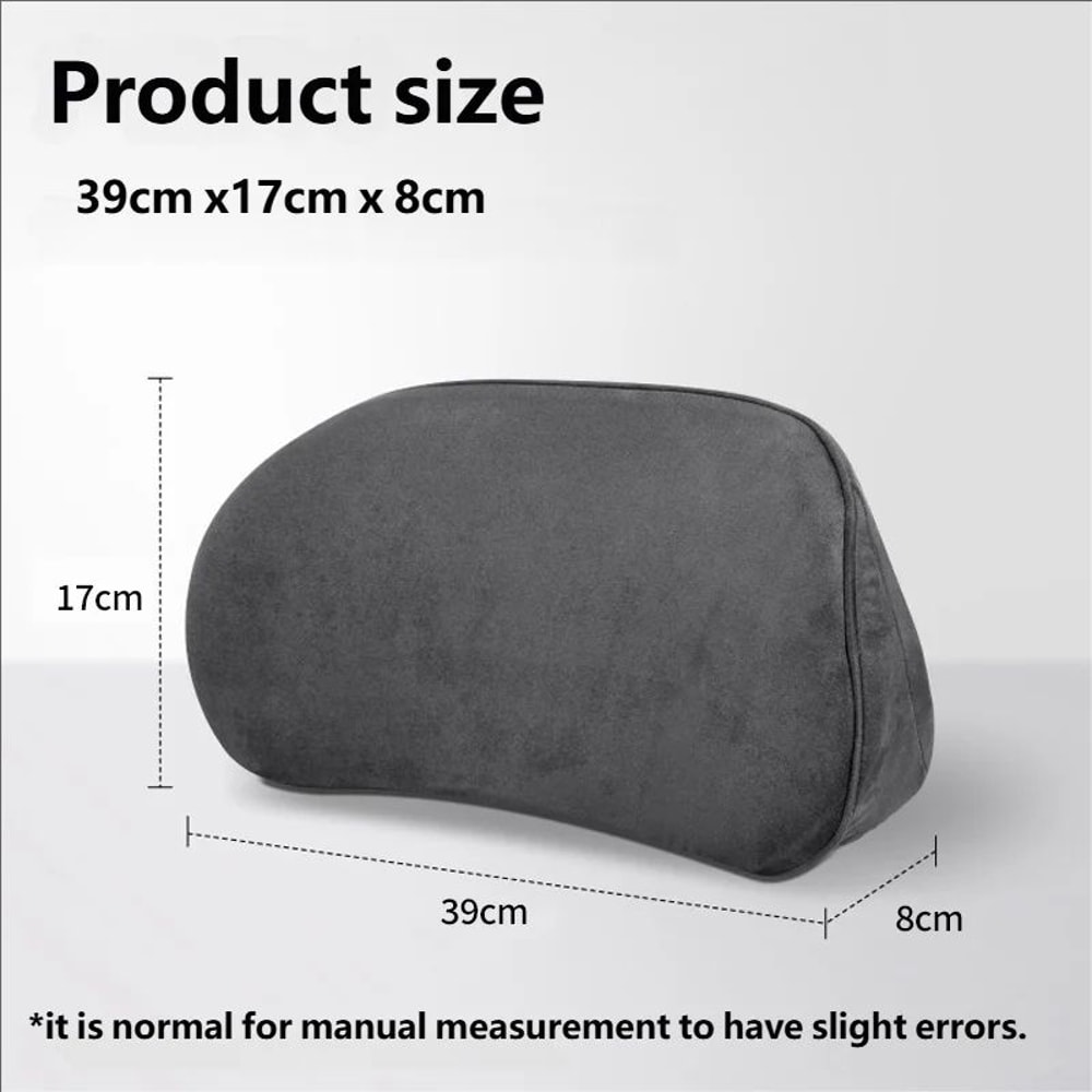 Memory Foam Lumbar Support Cushion For Car Seat And Back Pain Relief 5