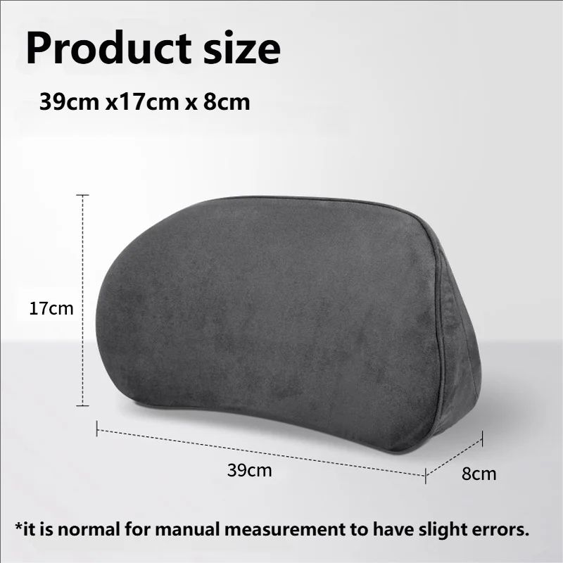Memory Foam Lumbar Support Cushion For Car Seat And Back Pain Relief 5