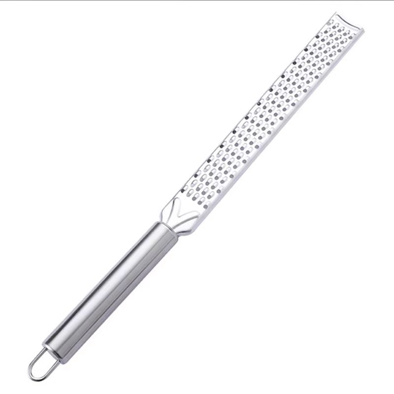 Stainless Steel Lemon Zester And Cheese Grater For Citrus Garlic And Spices 1