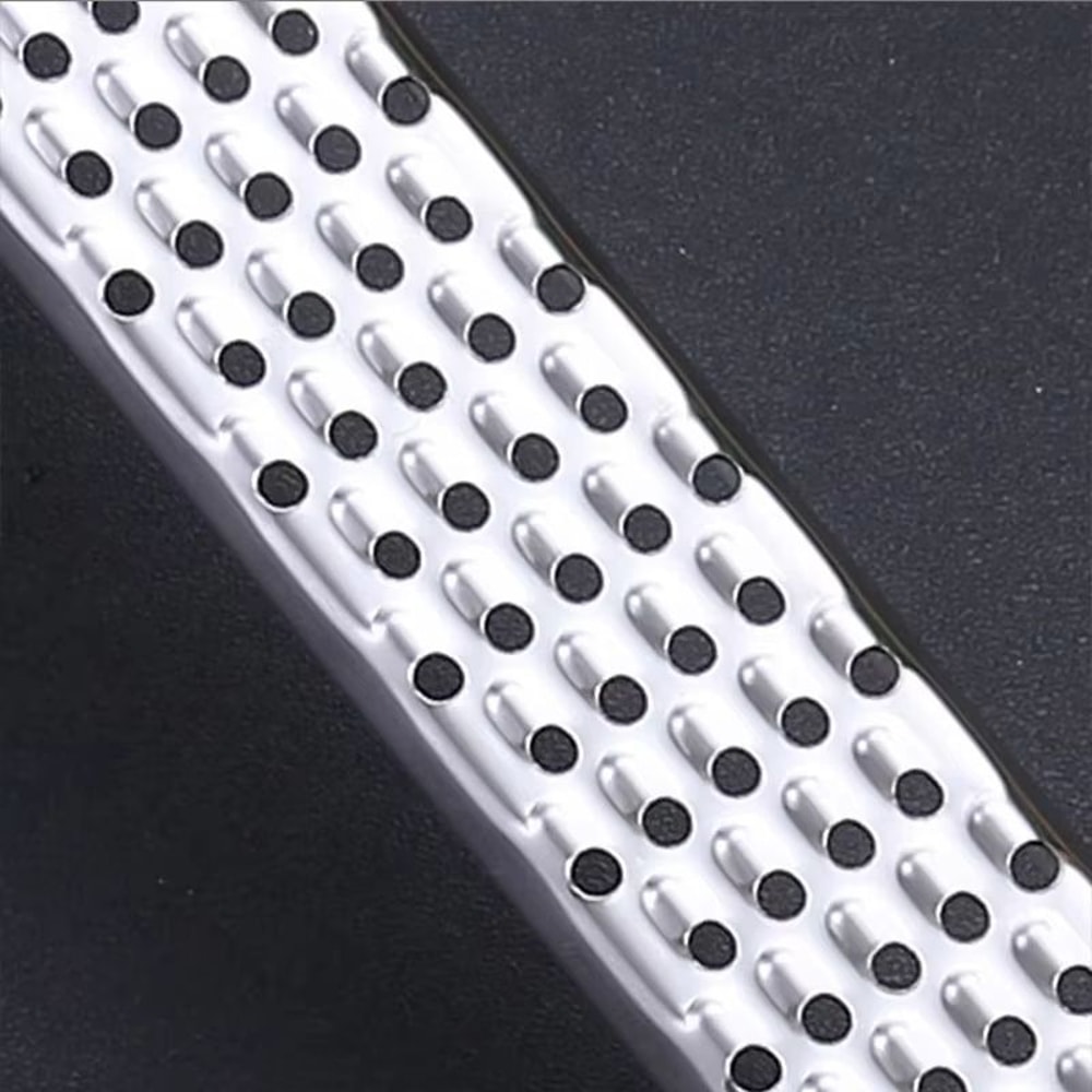 Stainless Steel Lemon Zester And Cheese Grater For Citrus Garlic And Spices 2