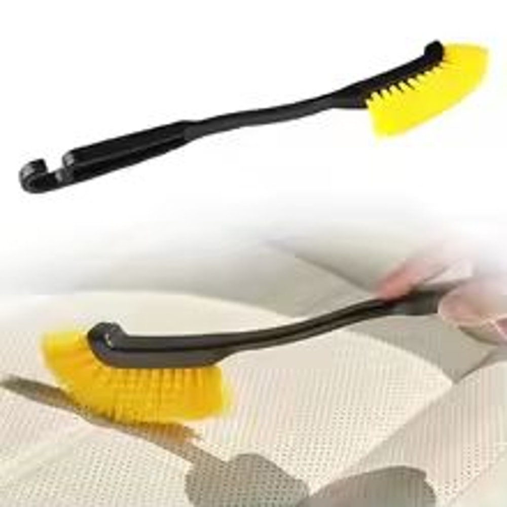 Flexible Curved Wheel Rim Cleaning Brush For Deep Car Tire And Hub Detailing 1