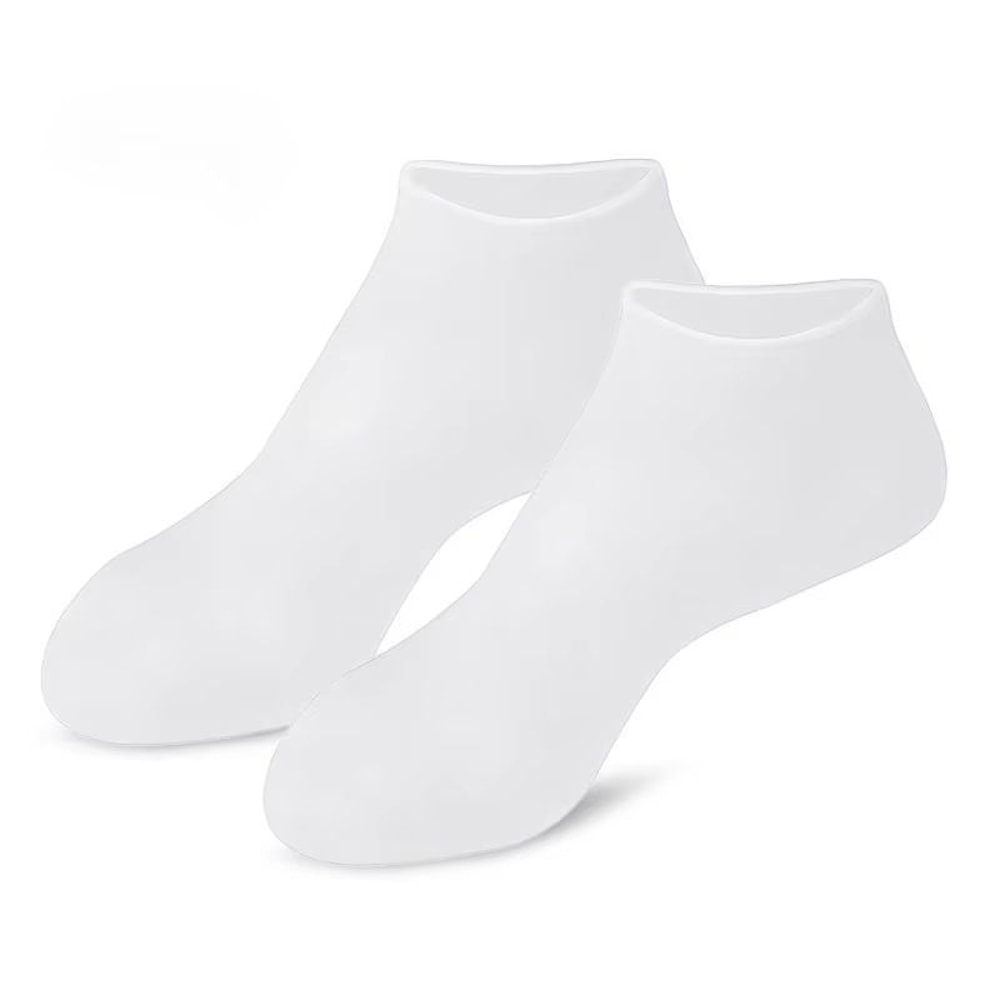 Silicone Moisturizing Foot Socks For Dry Cracked Heels And Overnight Repair 8