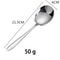 Large Stainless Steel Round Spoon For Dining Stirring And Serving 6