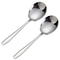 Large Stainless Steel Round Spoon For Dining Stirring And Serving 7