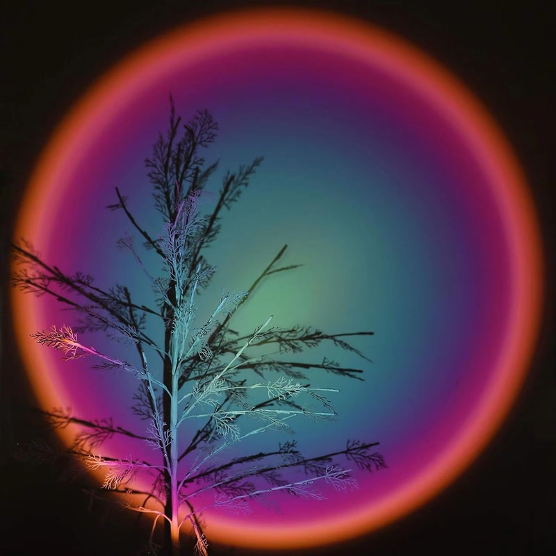 USB Sunset Projection Lamp For Room Decor And Aesthetic Mood Lighting 1