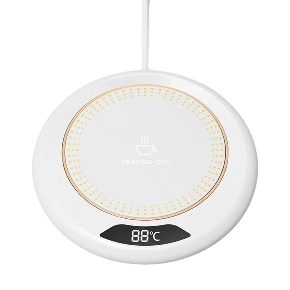 USB Coffee Mug Warmer 3 Temperature Settings Smart Beverage Warmer Plate For Desk Use 7