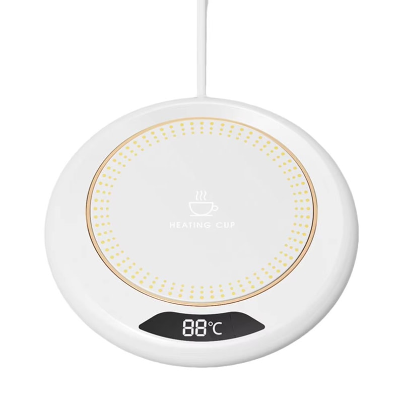 USB Coffee Mug Warmer 3 Temperature Settings Smart Beverage Warmer Plate For Desk Use 7