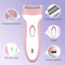Rechargeable Women Body Trimmer 2in1 Electric Bikini Trimmer Painless Hair Shaver For Body Face 4