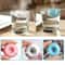 Mini USB Humidifier Donut Design Negative Ion Air Purifier Portable Desktop Mist Diffuser 0