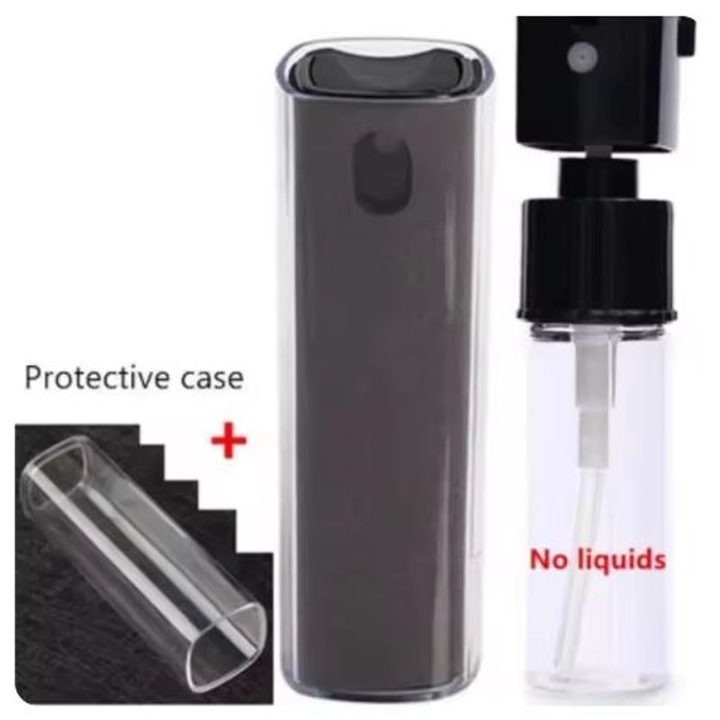 2in1 Screen Cleaner Kit Portable Phone Screen Cleaner Spray Wipe For Laptop Tablet And Car Display 6
