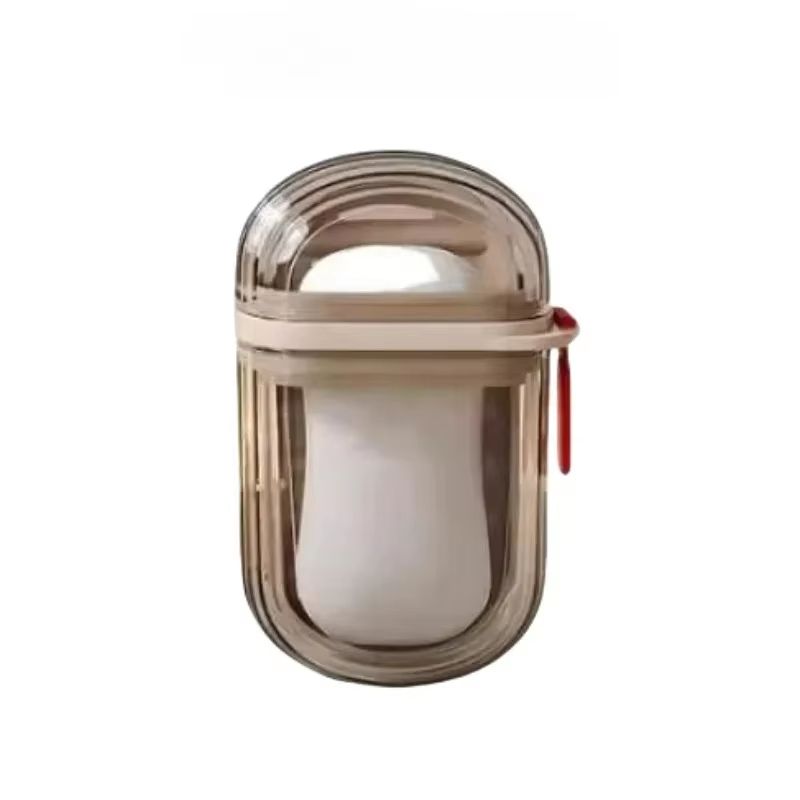 Portable Travel Soap Box With Lid And Drain Tray For Leakproof Storage 7