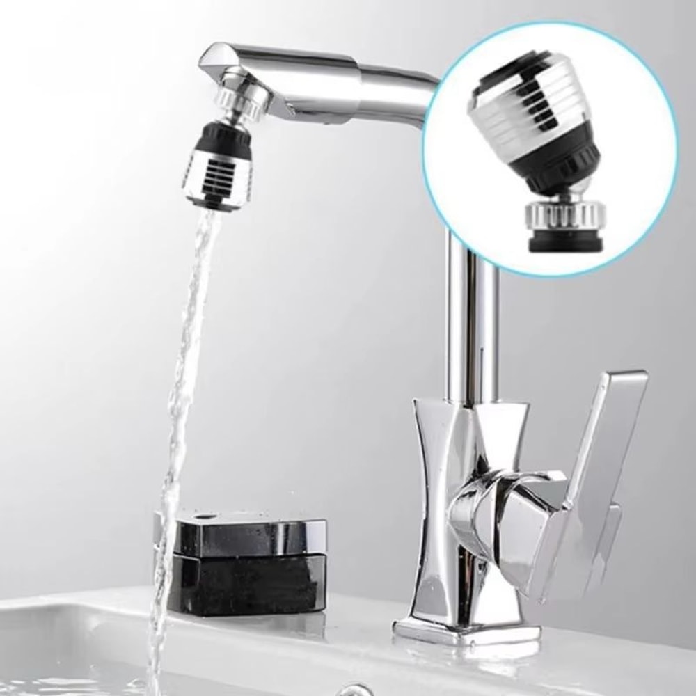 360 Rotating Faucet Nozzle Extender With Filter For Water Saving And Flexible Cleaning 1