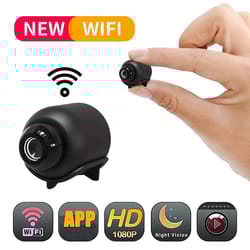 x5 mini wifi security camera 1080p night vision motion detection portable surveillance cam
