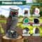 Solar Owl Bird Deterrent With Sound And Light Waterproof Garden Scarecrow 1