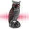 Solar Owl Bird Deterrent With Sound And Light Waterproof Garden Scarecrow 7