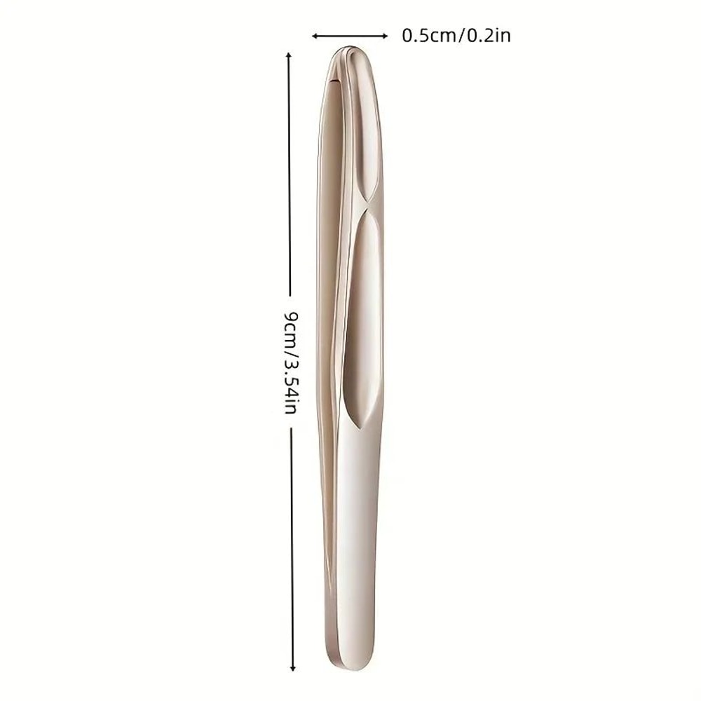 NiLiYa Precision Stainless Steel Eyebrow Tweezers For Facial Hair Grooming 2