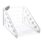 Acrylic Anime Badge Display Organizer Ladder Shelf Transparent Desktop Rack 5