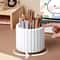 360 Rotating Desk Organizer Pen Holder Multi Functional Space Saving Storage 1
