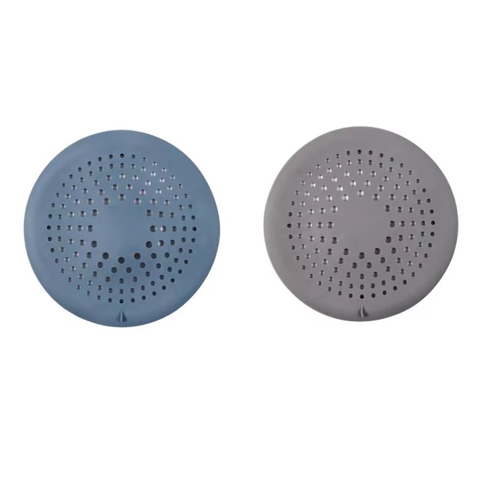 Silicone Shower Drain Hair Catcher Cover 59 Inch Suction Cup Anti Clog Strainer 10