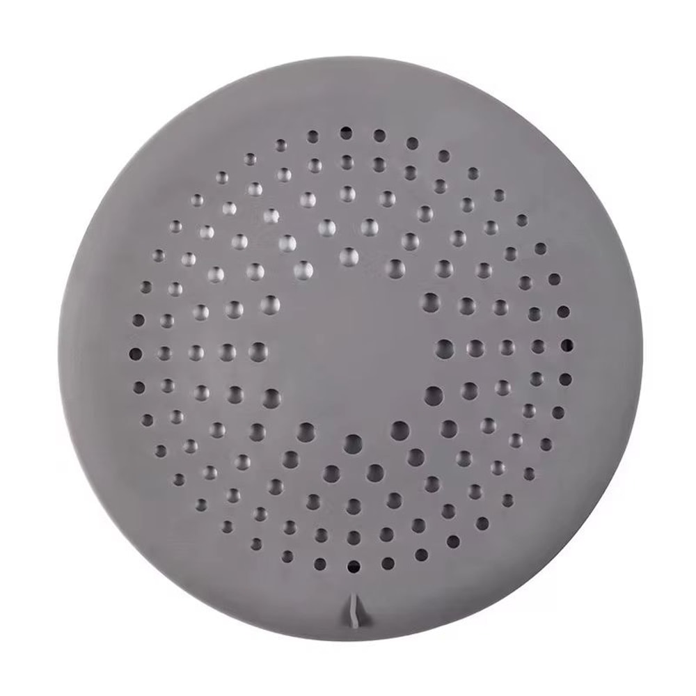 Silicone Shower Drain Hair Catcher Cover 59 Inch Suction Cup Anti Clog Strainer 7