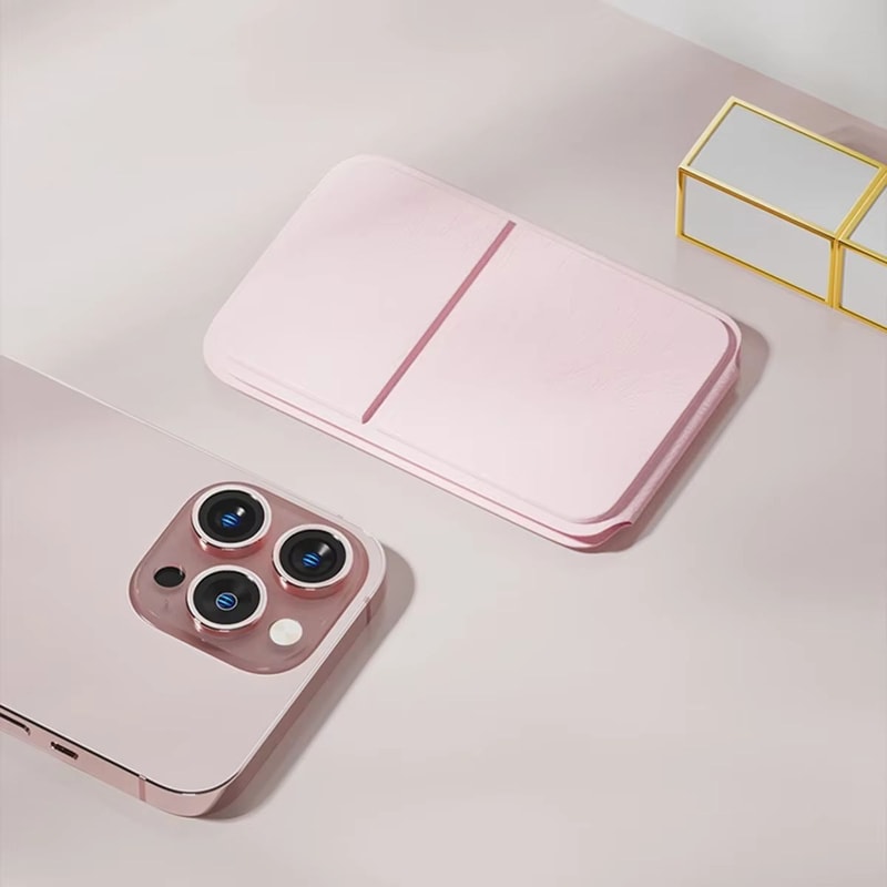 Portable Folding Makeup Mirror Adjustable Mini Handheld Desktop Vanity Mirror 4