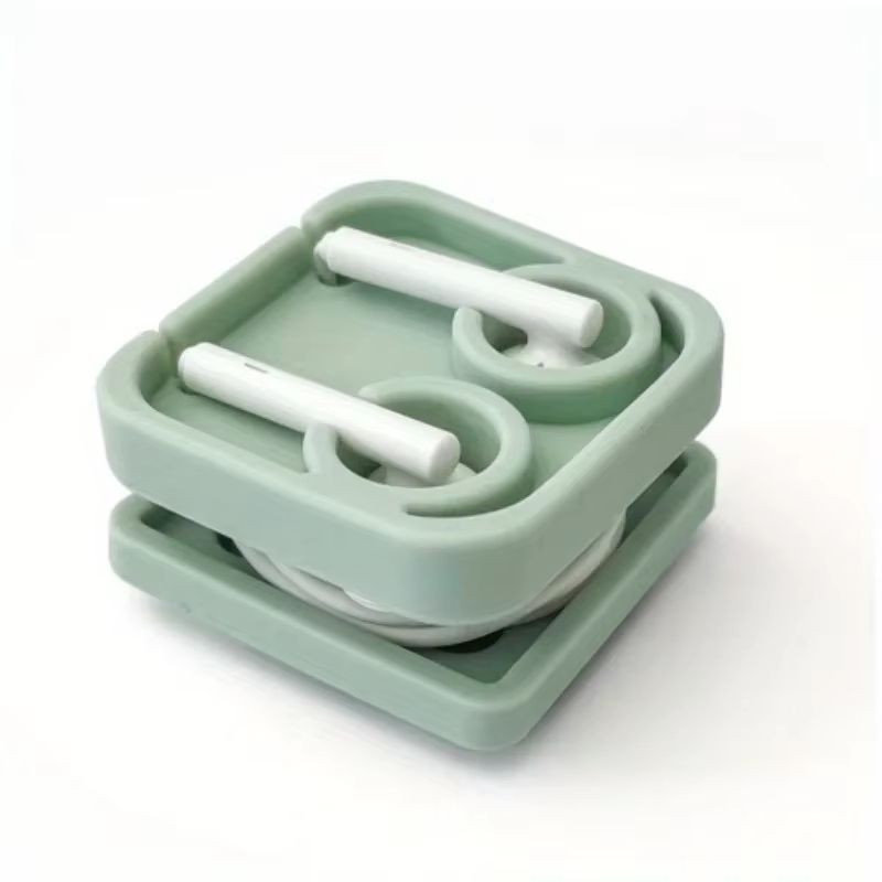 Silicone Headphone Cable Organizer Reusable Cord Winder Compact Wire Holder 1