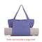 Large Capacity Canvas Yoga Mat Bag One Shoulder Portable Multi Functional Storage Tote 9