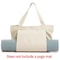 Large Capacity Canvas Yoga Mat Bag One Shoulder Portable Multi Functional Storage Tote 7