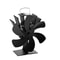 6 Blade Heat Powered Stove Fan Silent Thermodynamic Fireplace Air Circulator 6