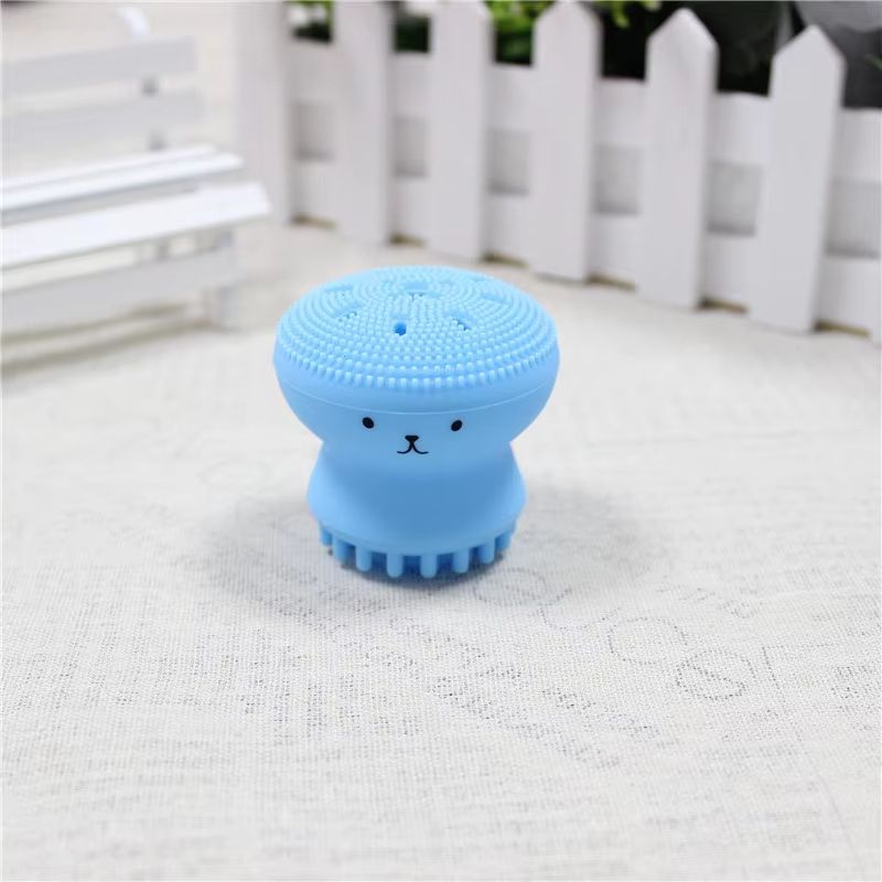 Mini Silicone Face Cleansing Brush Deep Pore Exfoliating Facial Scrubber Tool 9