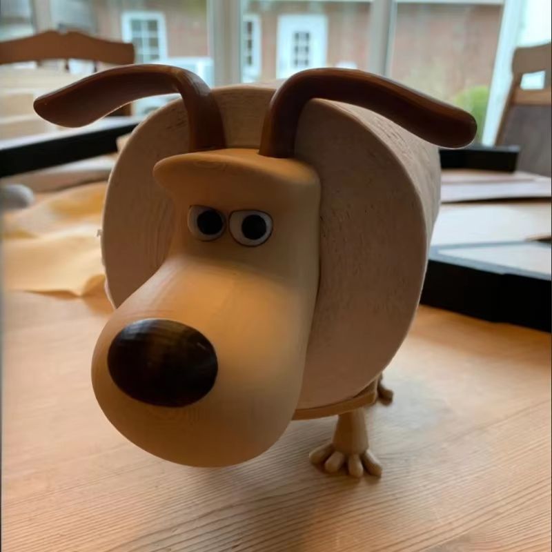 Cute Puppy Toilet Paper Holder Decorative Bathroom Storage Organizer Stand 4