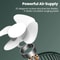 Mini USB Rechargeable Desk Fan Portable Quiet Cooling Fan For Home Office And Dorm 4