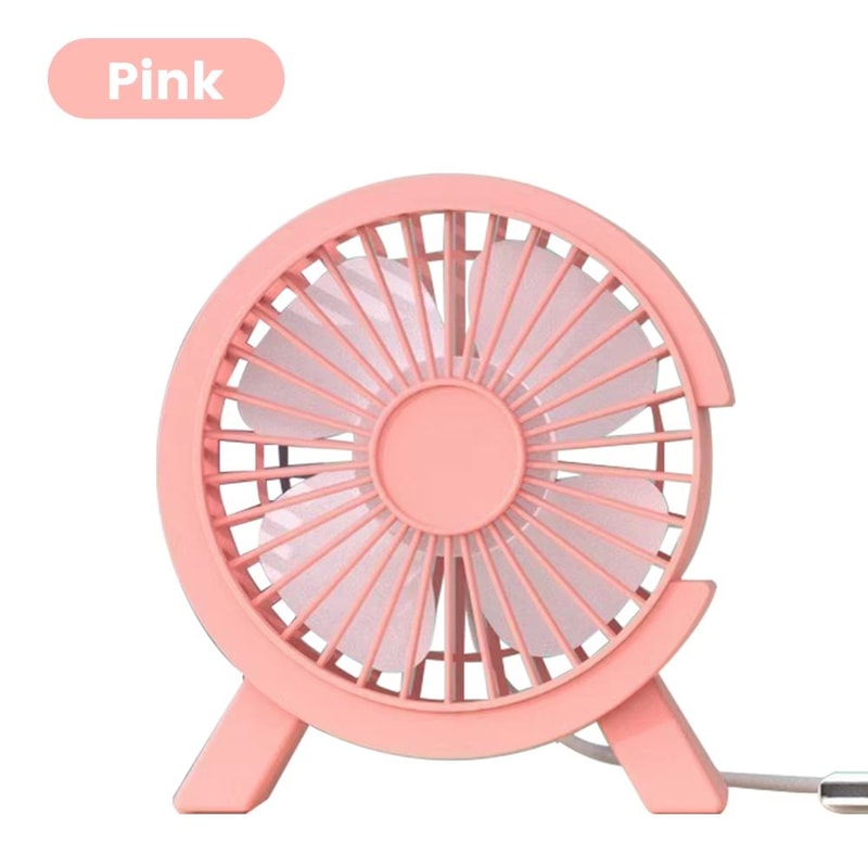 Mini USB Rechargeable Desk Fan Portable Quiet Cooling Fan For Home Office And Dorm 8