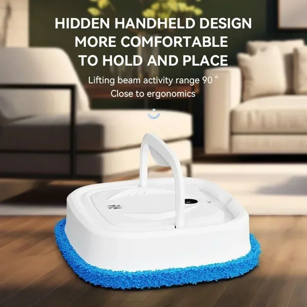 Smart Robot Vacuum Cleaner Wet And Dry Mopping Sweeper Rechargeable Automatic Floor Cleaner 2