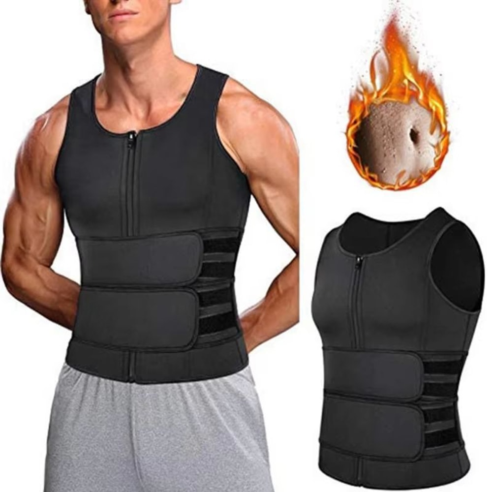 Mens Posture Corrector Corset Vest Adjustable Back Support Brace For Spine Alignment 0