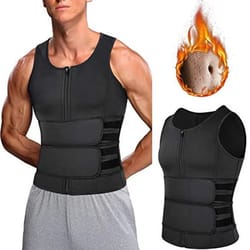 men's posture corrector corset vest adjustable back support brace for spine alignment