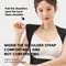 Womens Adjustable Posture Corrector Brace Breathable Shoulder Back Support Belt 5
